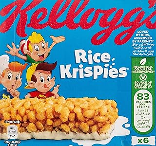 Kellogg's Rice Krispies Squares Gooey Marshmallow Bars 8x28g