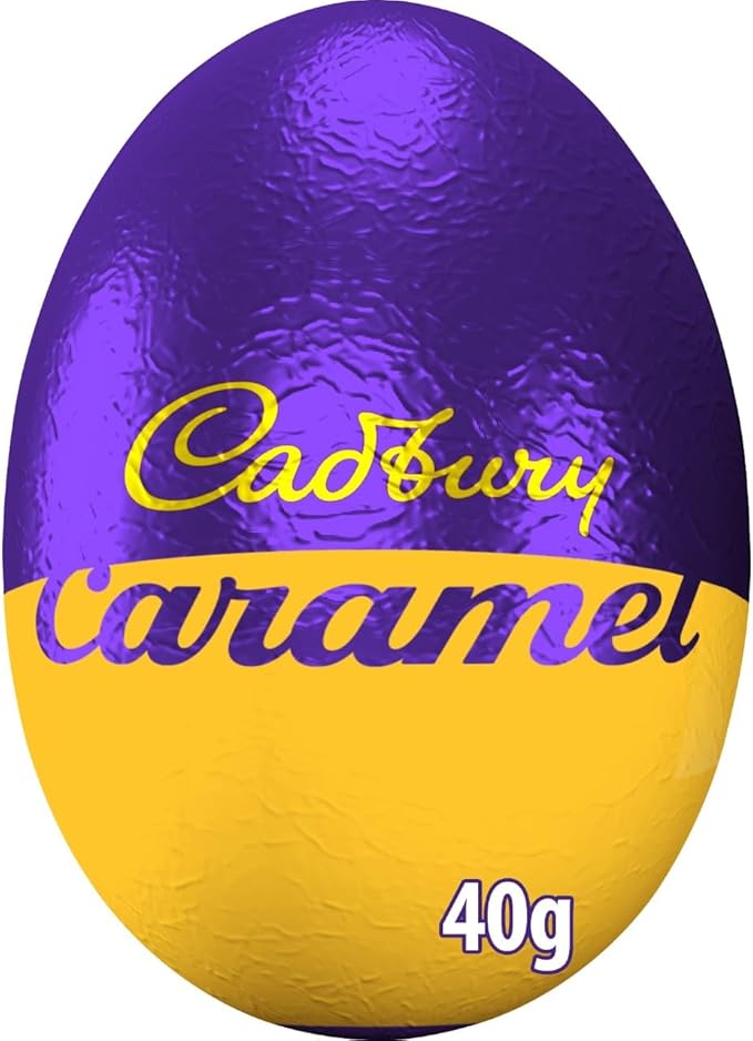 Cadbury Caramel Easter Eggs  Pack of 24 (Half Box)