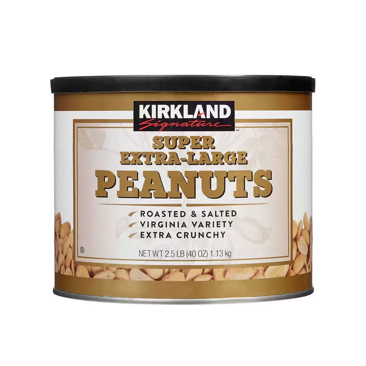 Kirkland Signature Super Extra-Large Roasted & Salted Peanuts  1.13kg