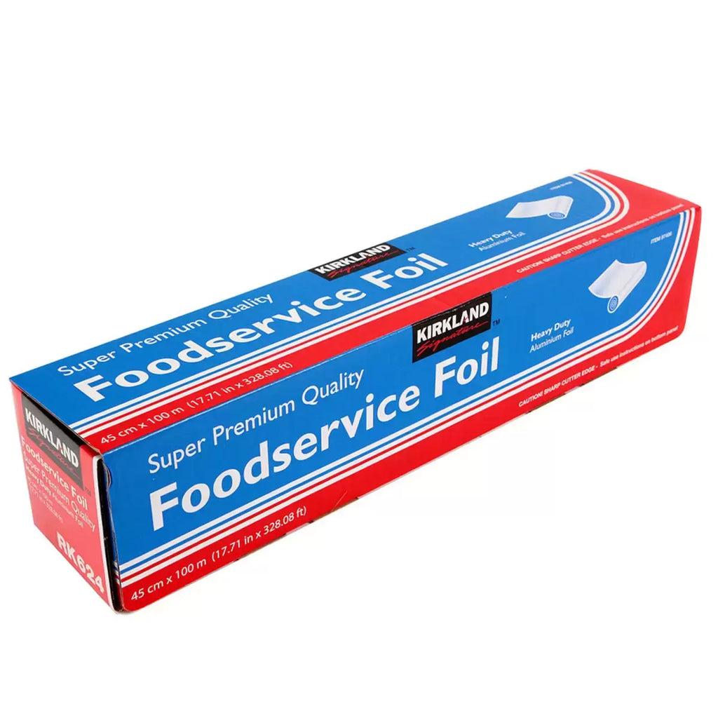 Kirkland Signature Heavy Duty Foodservice Aluminium Foil – 45cm x 100m