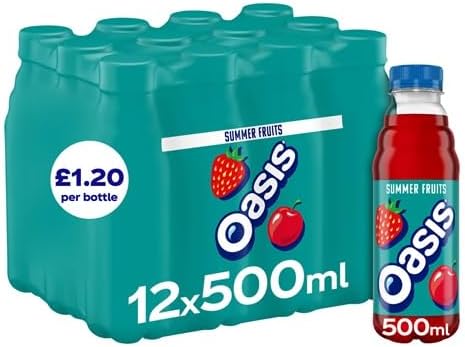 Oasis Summer Fruit (12 x 500ml PET Bottles)