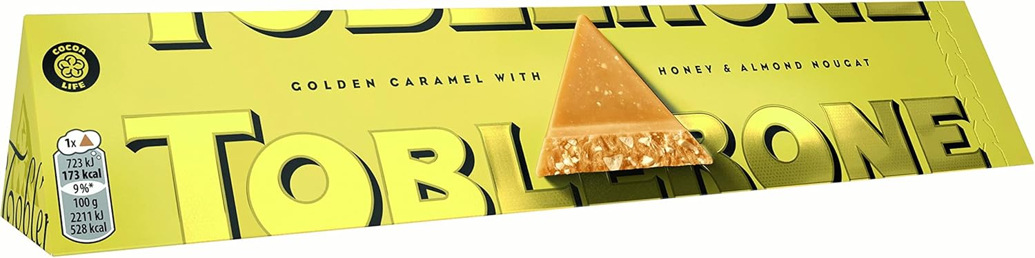 Toblerone Golden Caramel Chocolate Bar 360g