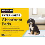 Kirkland Signature Extra Large Absorbent Pads – 76cm x 58cm, 100 Pack