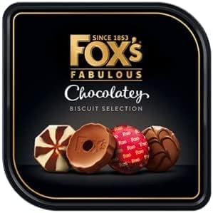 Fox’s Fabulous Chocolaty Biscuit Selection 365g Assorted Chocolate-Coated Cookies