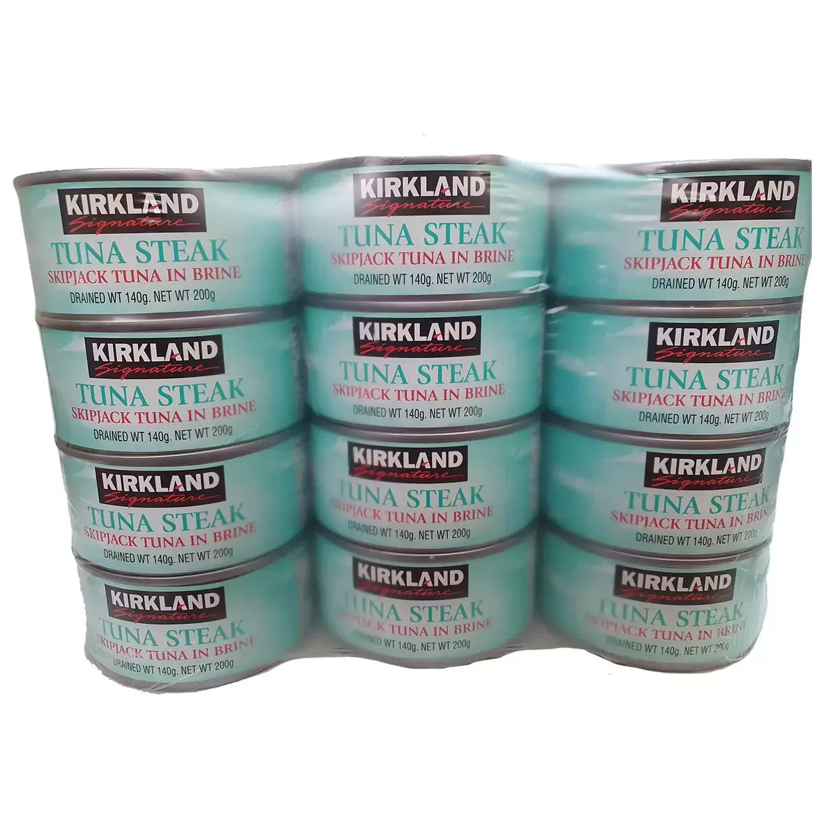 Kirkland Signature Skipjack Tuna Steak in Brine 12×200g