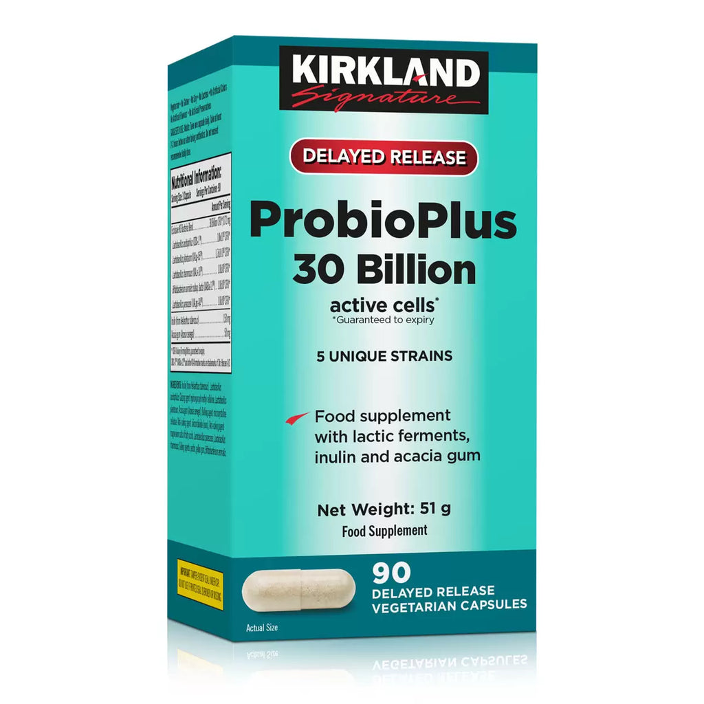 Kirkland Signature ProbioPlus 30 Billion – 90 Capsules