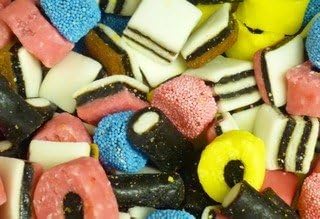 Liquorice Allsorts Sweets 1kg Bag