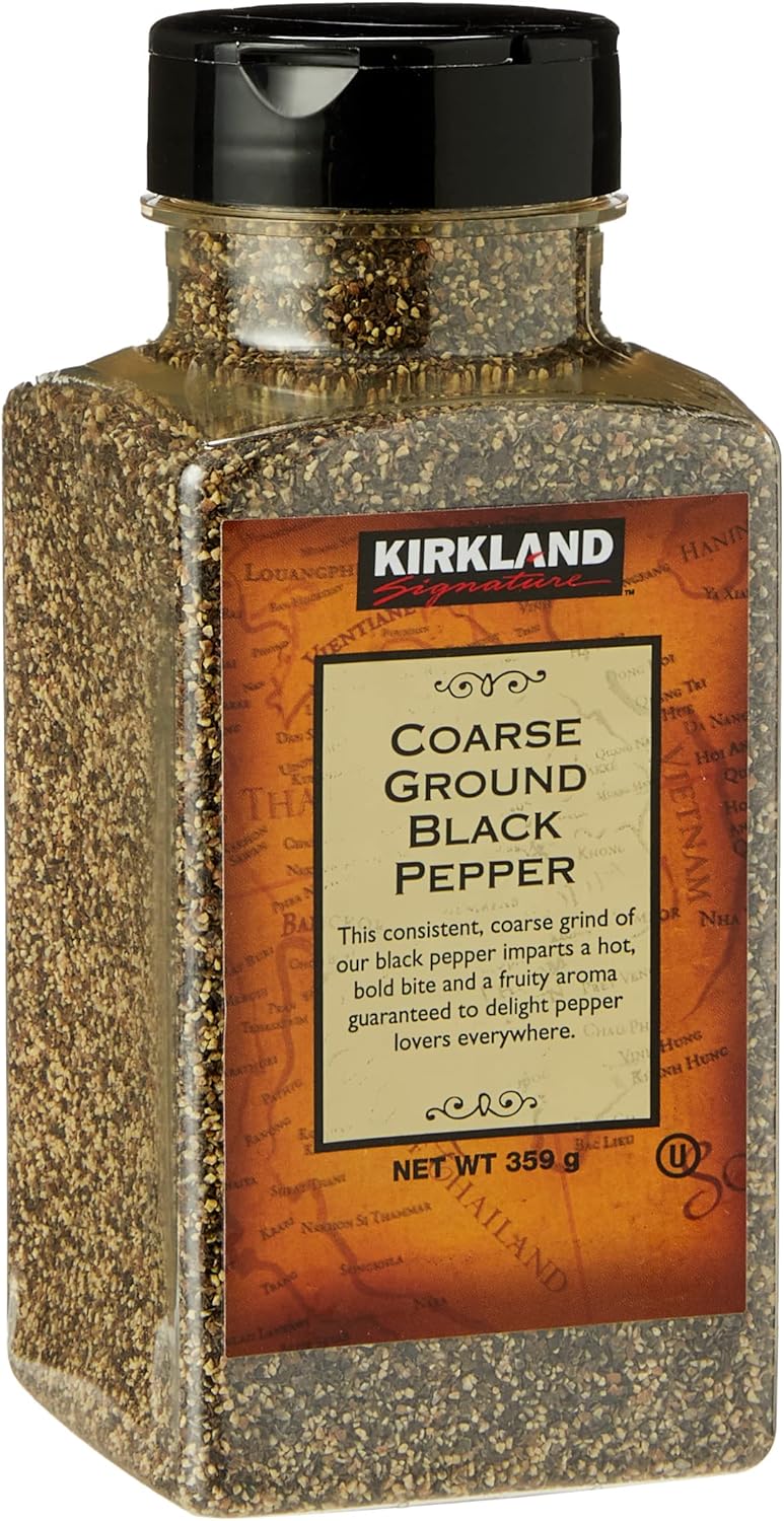 Kirkland Signature Coarse Ground Black Pepper (359g Jar)