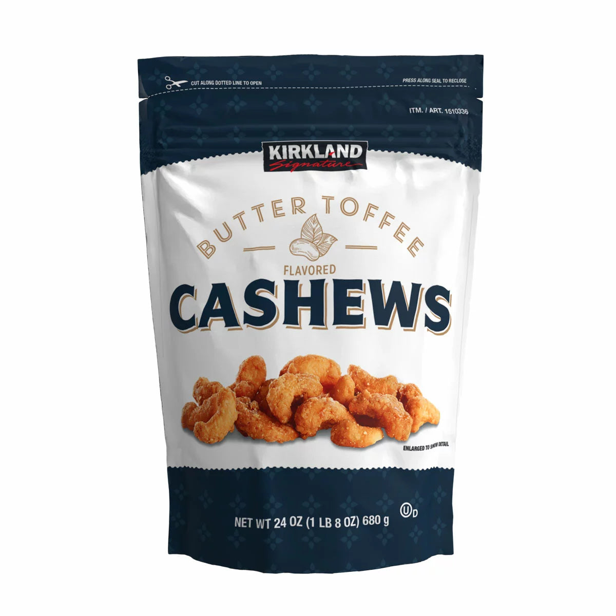 Kirkland Signature Butter Toffee Cashews 680g