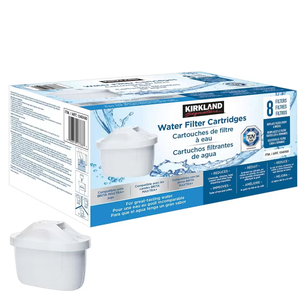 Kirkland Signature Water Filter Cartridges 8-Pack