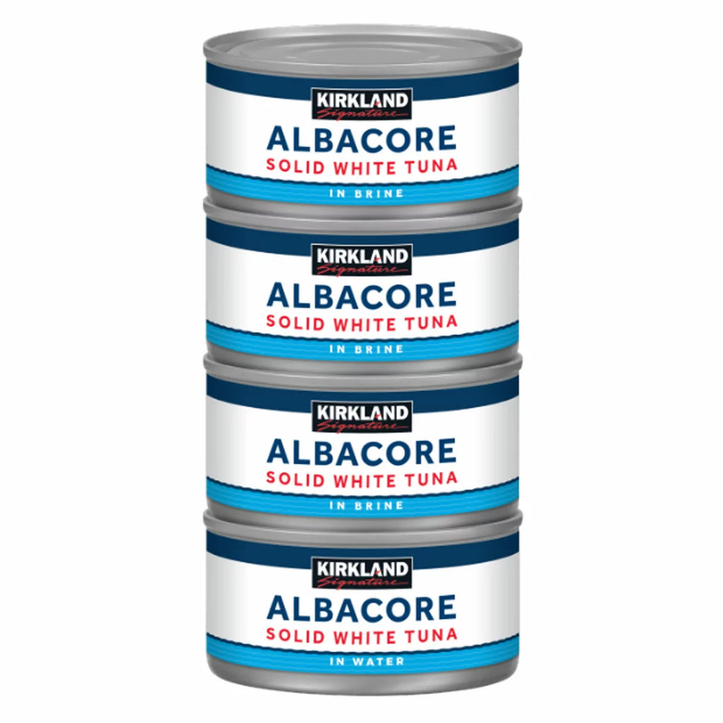 Kirkland Signature Albacore Solid White Tuna in Brine – 8 x 198g