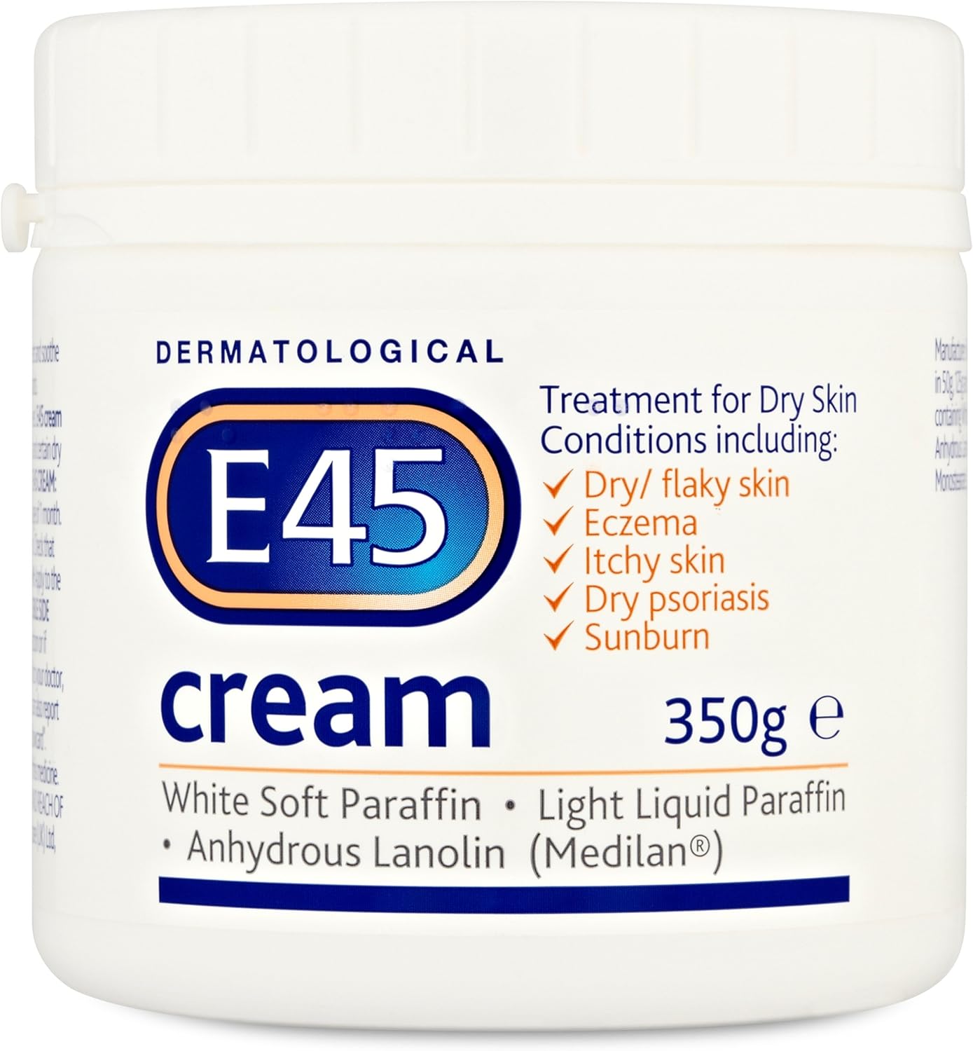 E45 Dermatological Cream  350g