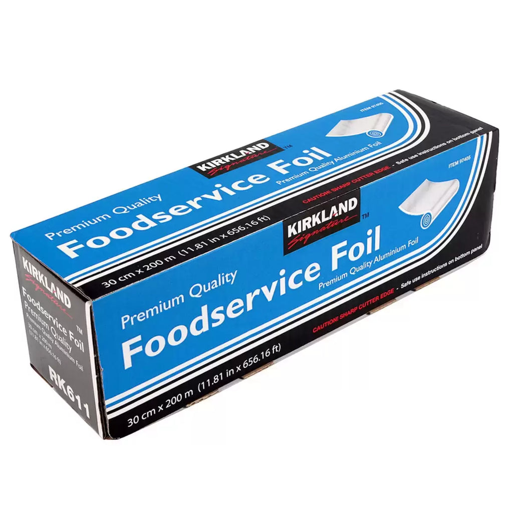 Kirkland Signature Premium Foodservice Aluminium Foil – 30cm x 200m
