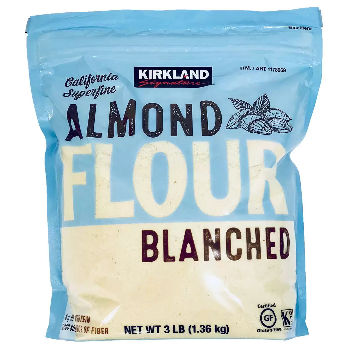 Kirkland Signature Blanched Almond Flour 1.36kg