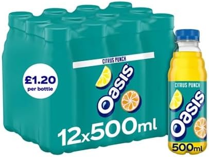 Oasis Citrus Punch (12 x 500ml PET Bottles)