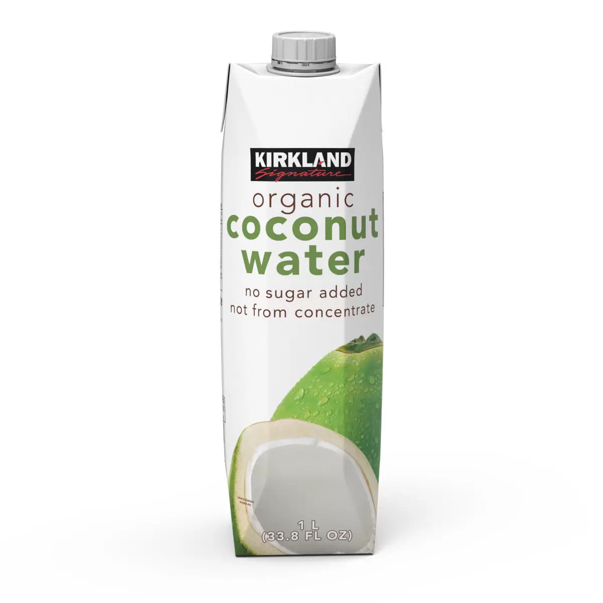 Kirkland Signature Organic Coconut Water – No Added Sugar, 9 x 1L