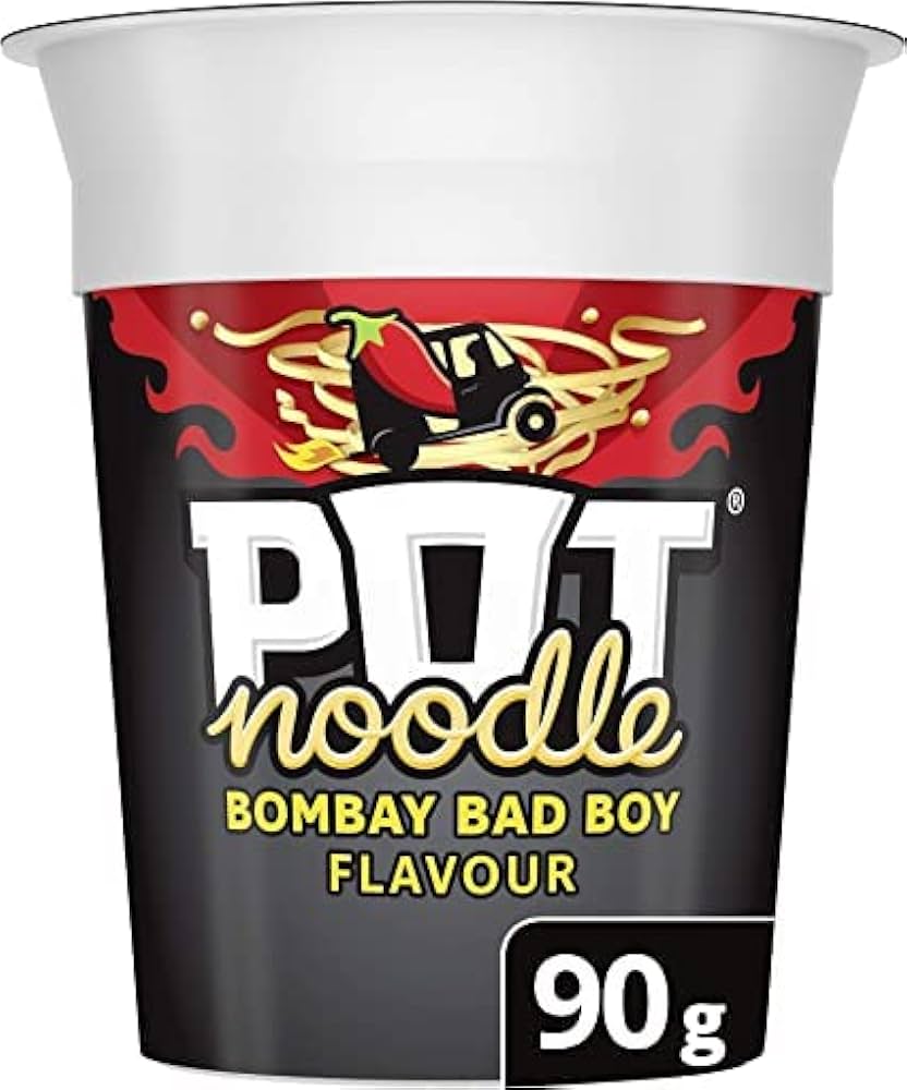 Pot Noodle Bombay Bad Boy 90g x 12 Pack