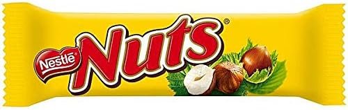 Nestlé Nuts Hazelnut Chocolate Bars  42g x 24 Pack