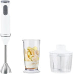 600W 2 In 1 Hand Blender Set For Pureeing And Chopping Kitchen Appliance