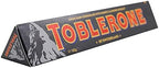 Toblerone Dark Chocolate with Honey and Almond Nougat Pack of 4 x 100 g