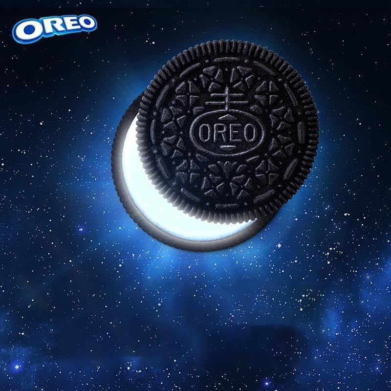 Biscuits Vanilla Flavour Pack of 16 (154 Gram) Ideal for Office & Bakery | Bigger Pack | Wordlwide Famous Cookies Oreo | Ideal Present for any Occasion | Sold by Essential Products