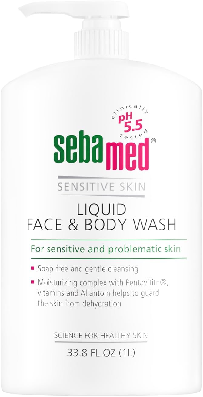 Sebamed Liquid Face & Body Wash 1L