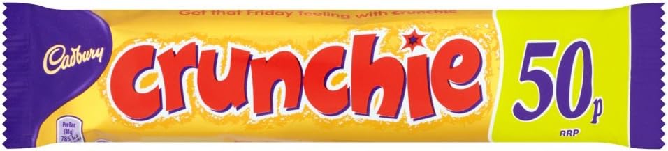 (48 Pack) Crunchie 50p - Std