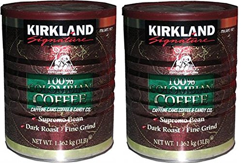 Kirkland Signature 100% Colombian Arabica Ground Coffee  Medium Roast 6lb