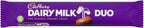 Cadbury Dairy Milk Duo Chocolate Bars, Classic Creamy Taste, 54.4 g (Pack of 36)