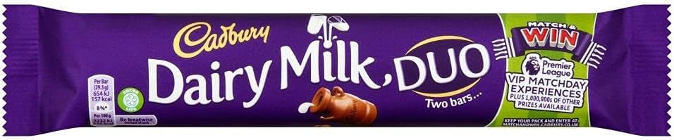 Sales Tradings Limited Cadbury Dairy Milk Duo Bar 36 X 58.6G