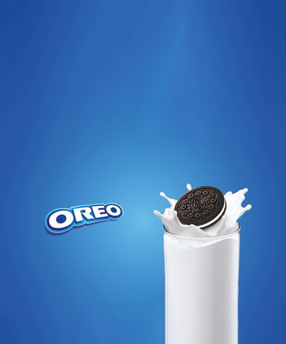 Biscuits Vanilla Flavour Pack of 16 (154 Gram) Ideal for Office & Bakery | Bigger Pack | Wordlwide Famous Cookies Oreo | Ideal Present for any Occasion | Sold by Essential Products