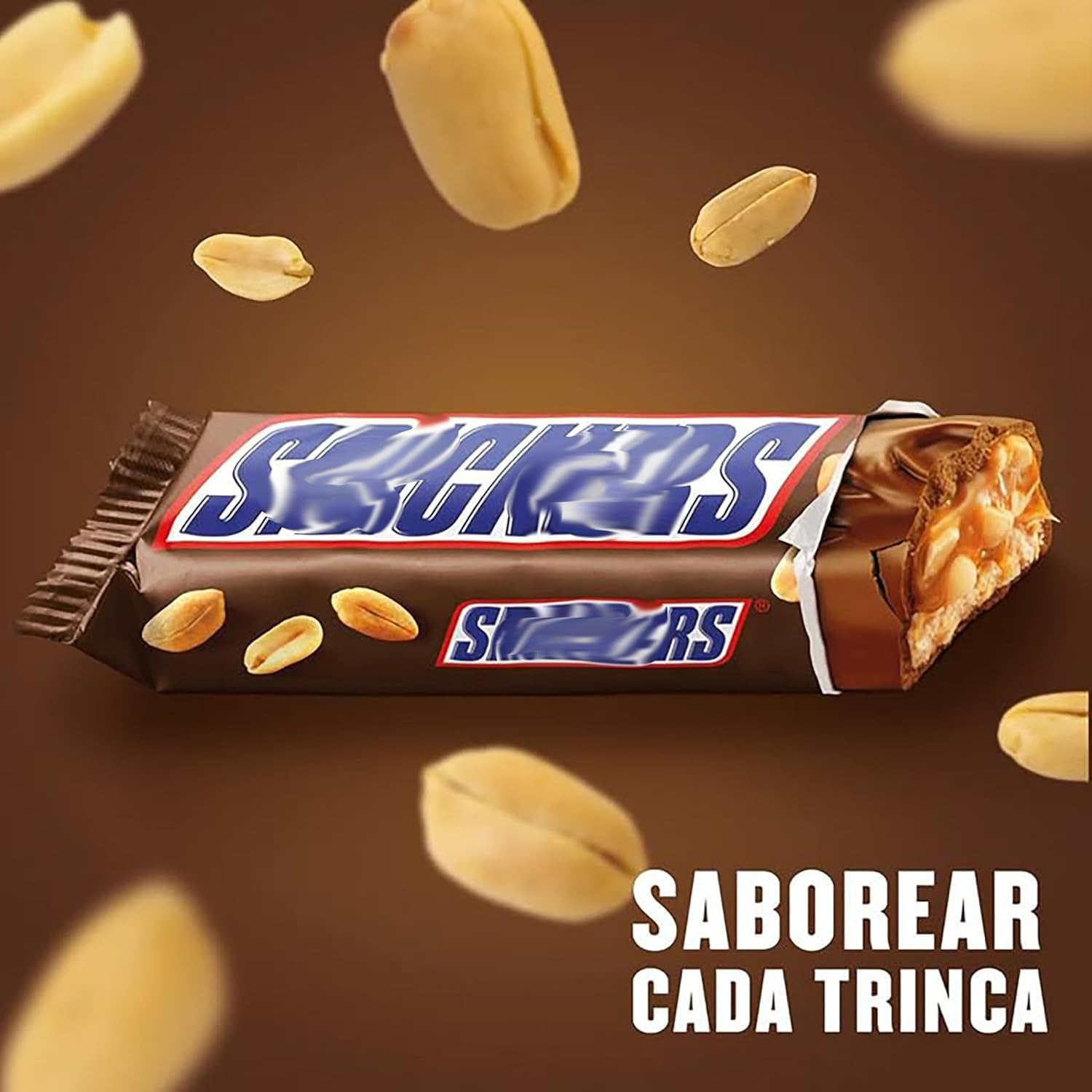 Snickers Caramel Peanut Chocolate Bars 50g - Pack of 24 (1 Box) | Delicious Chocolate, Caramel & Peanuts | Ideal Snack for Energy & Indulgence