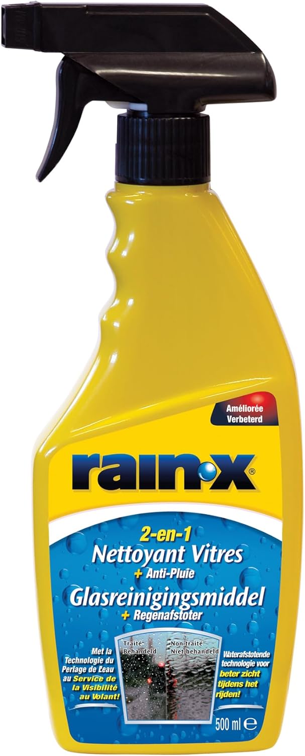 Rain-X 1830048 88197500 2-in-1 Glass Cleaner Plus Rain Repellent 500 ml
