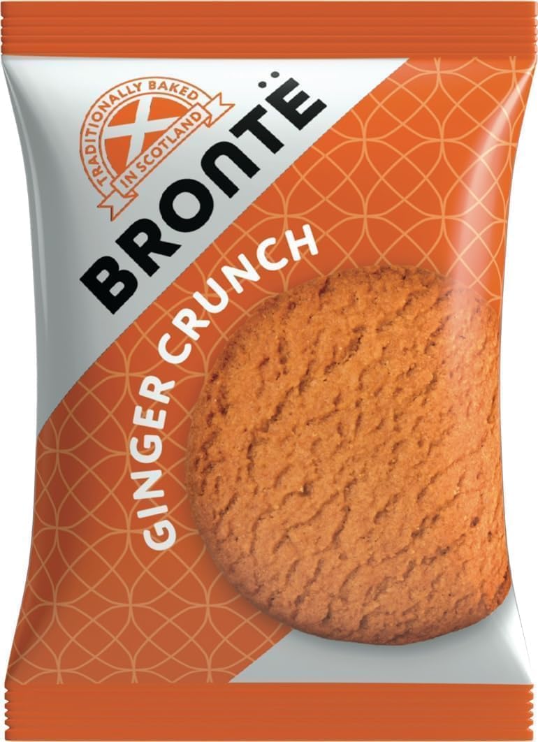 Brontë Biscuits 100 Mini Packs Variety Box (20 Packs of Five Different Flavours, 1 Biscuit Per Pack)