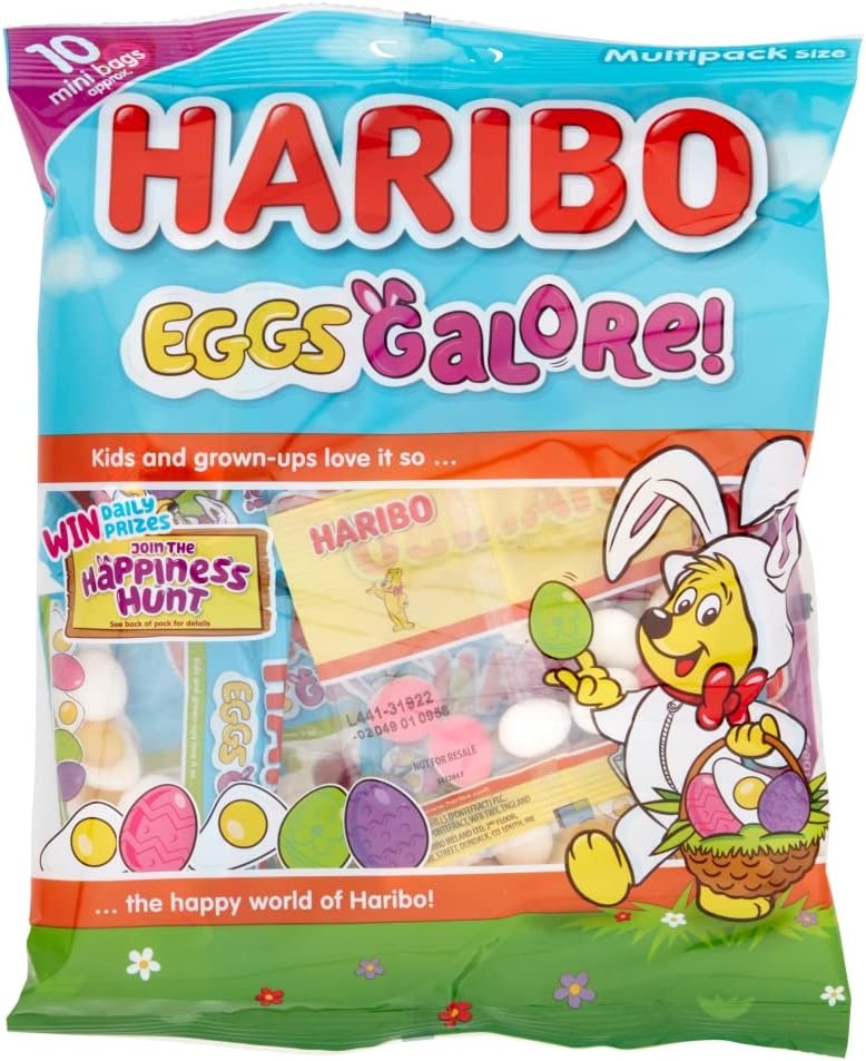 Hairbo Eggs Galore Mini Bags Multipack Egg Hunt 10x16 g
