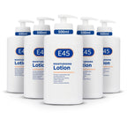 E45 Moisturising Lotion  500ml for Dry & Sensitive Skin, Long-Lasting Hydration