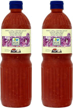 Blue Dragon Original Sweet Chilli Dipping Sauce - 1 Litre Pack of 2 Boxed Slamtech