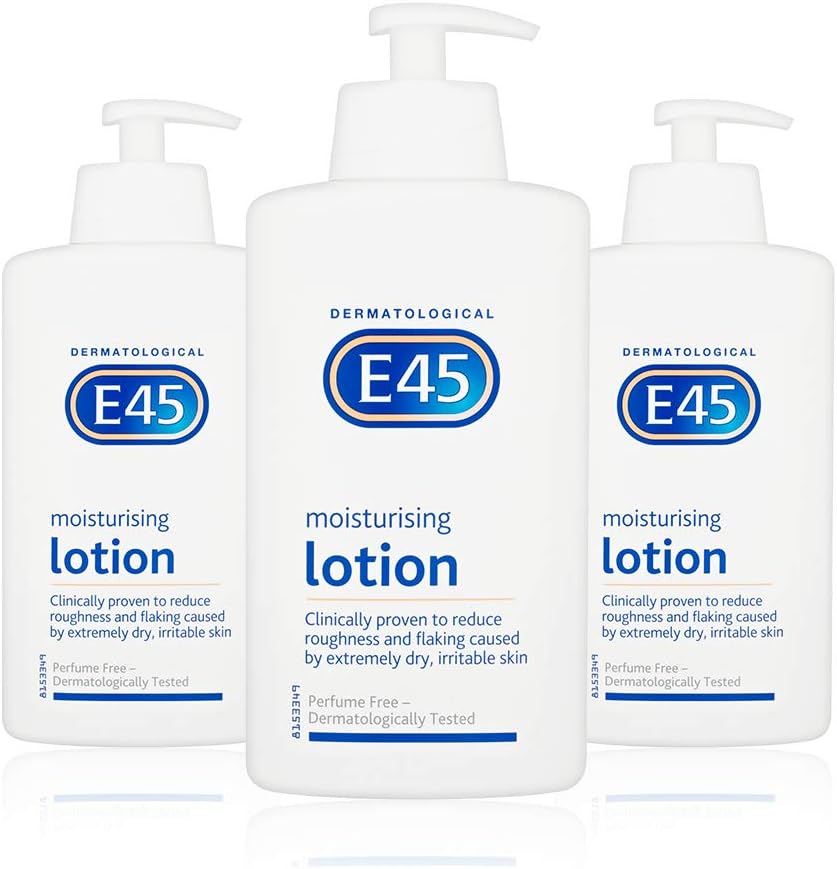 E45 Moisturising Lotion 500ml (Pack of 3)