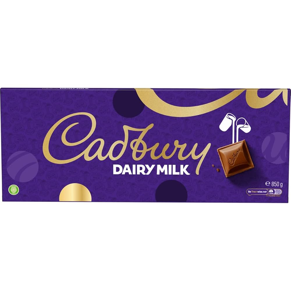Cadbury Dairy Milk Chocolate Gift Bar, 850 G