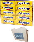 Wrigley’s Juicy Fruit Chewing Gum  20 Packs of 5 Sticks Each