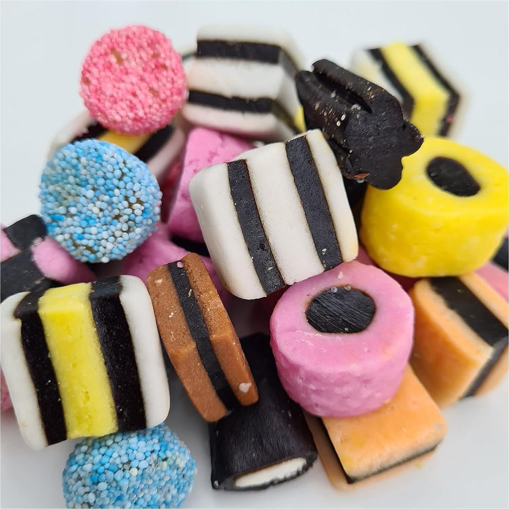 2 x Liquorice Allsorts - 400 Gram Bulk Bag - 800g - Assorted Sweet Pick and Mix for Parties, Gifts, and Sharing | All Time Favorite Liquorice Candies | Sold by Essential Products