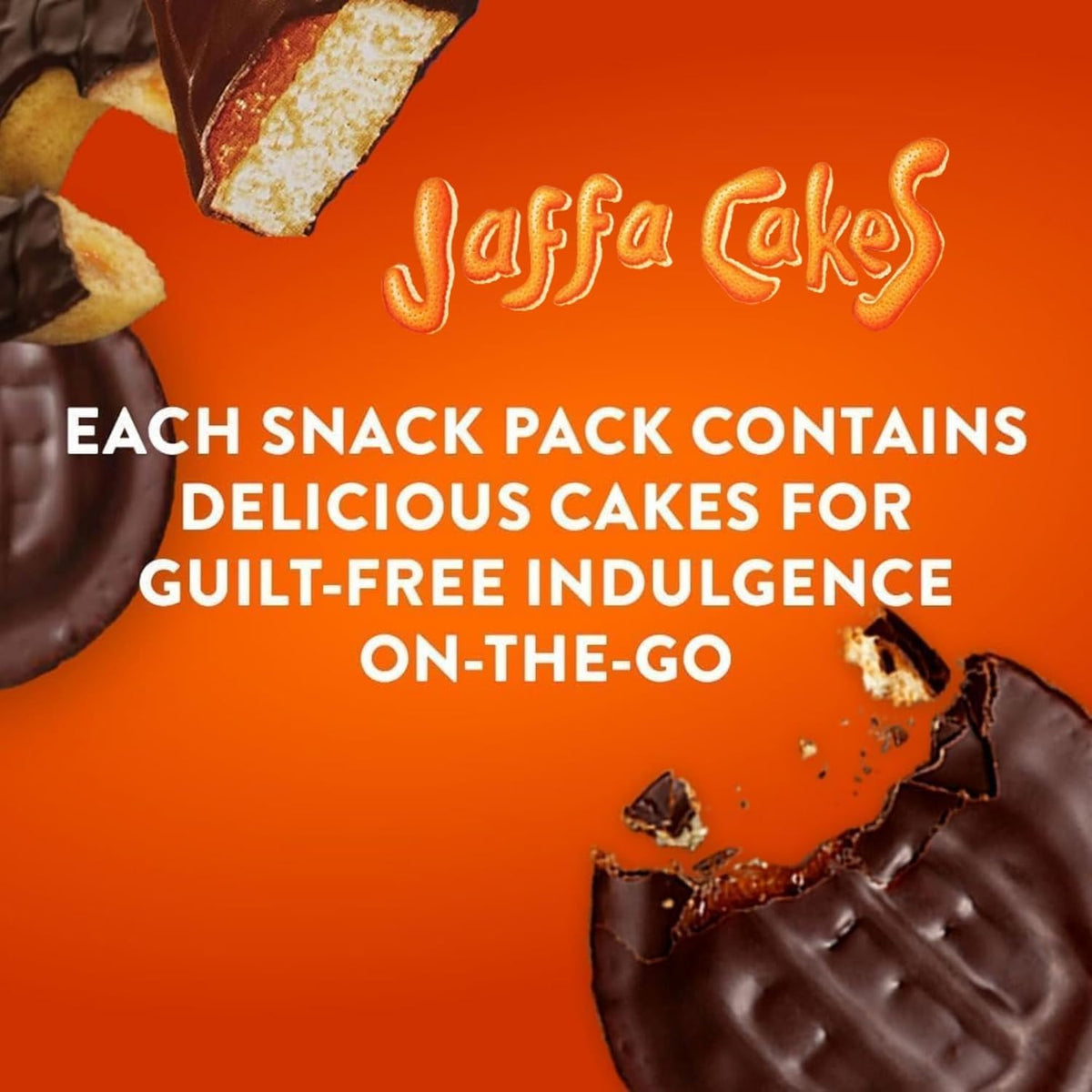 McVitie's The Original Jaffa Cakes Snack Packs - Bulk Display Box (20 x 4 Cakes)
