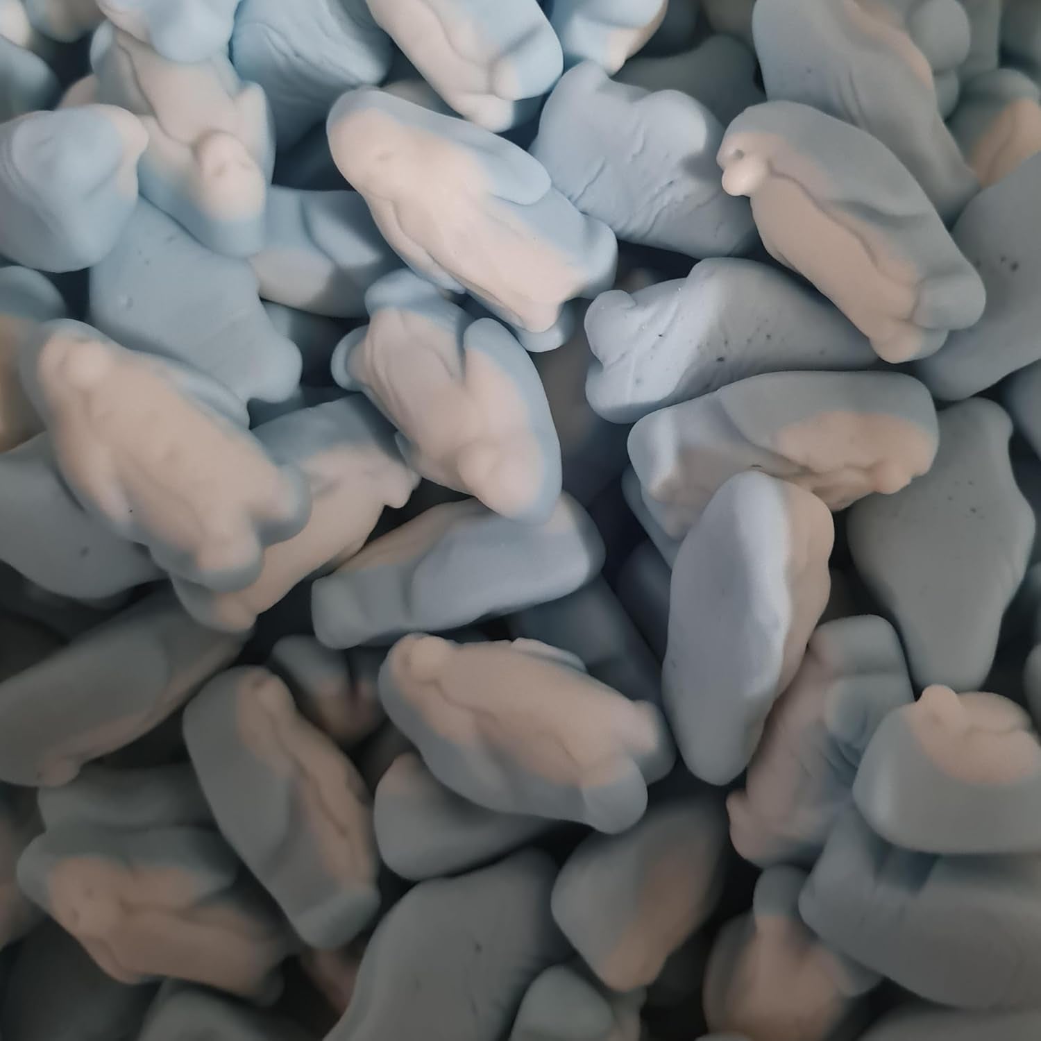 TAOS Blue Penguins Christmas Gummy Pick & Mix Sweets Kingsway 500g (Blackcurrant)