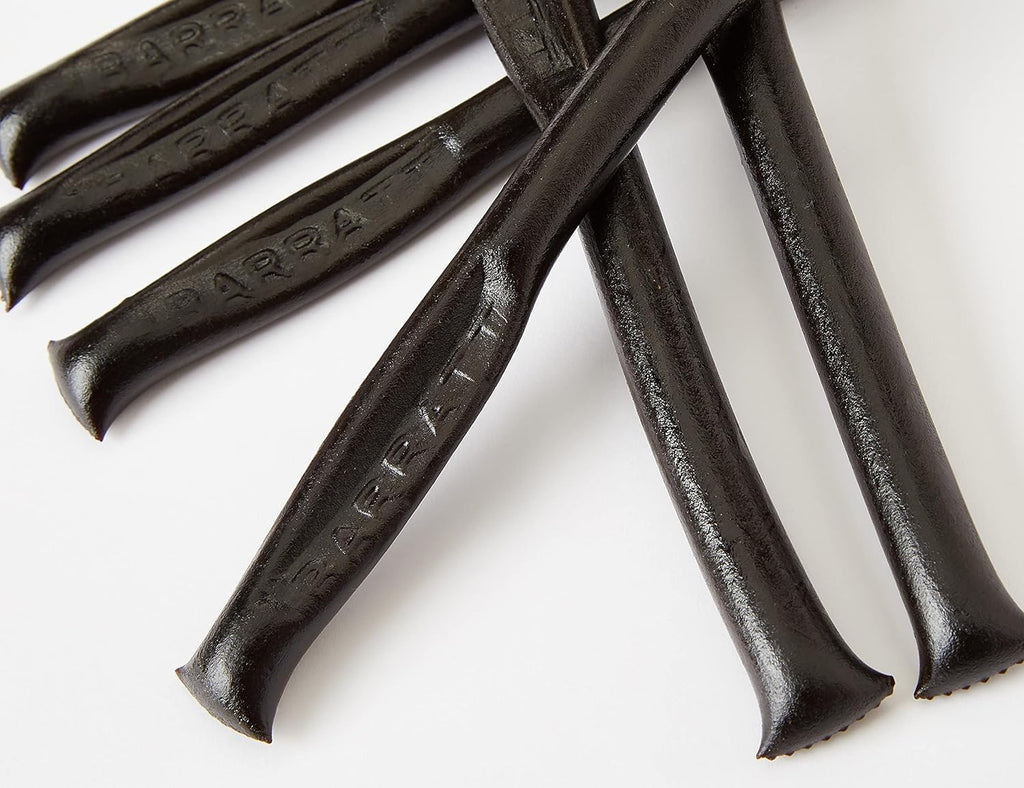 Barratt Hard Liquorice Sticks (aka Bassetti) British All Time Most Favourite & Classic Liquorice Hard Sweet Candies | Pack of 75sticks | Ideal Present for Liquorice Candy Lovers | Sold by EPL