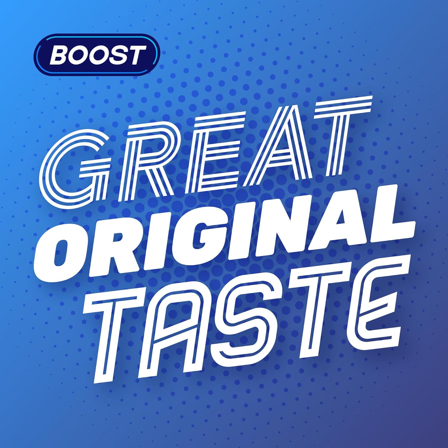Boost Energy Drink Original Flavour - 24 Pack Drinks with Caffeine, Taurine and Vitamin B | Carbonated Energy Drinks | Gluten Free Vegan Low Calorie Fizzy Drinks Multipack | 24x250ml