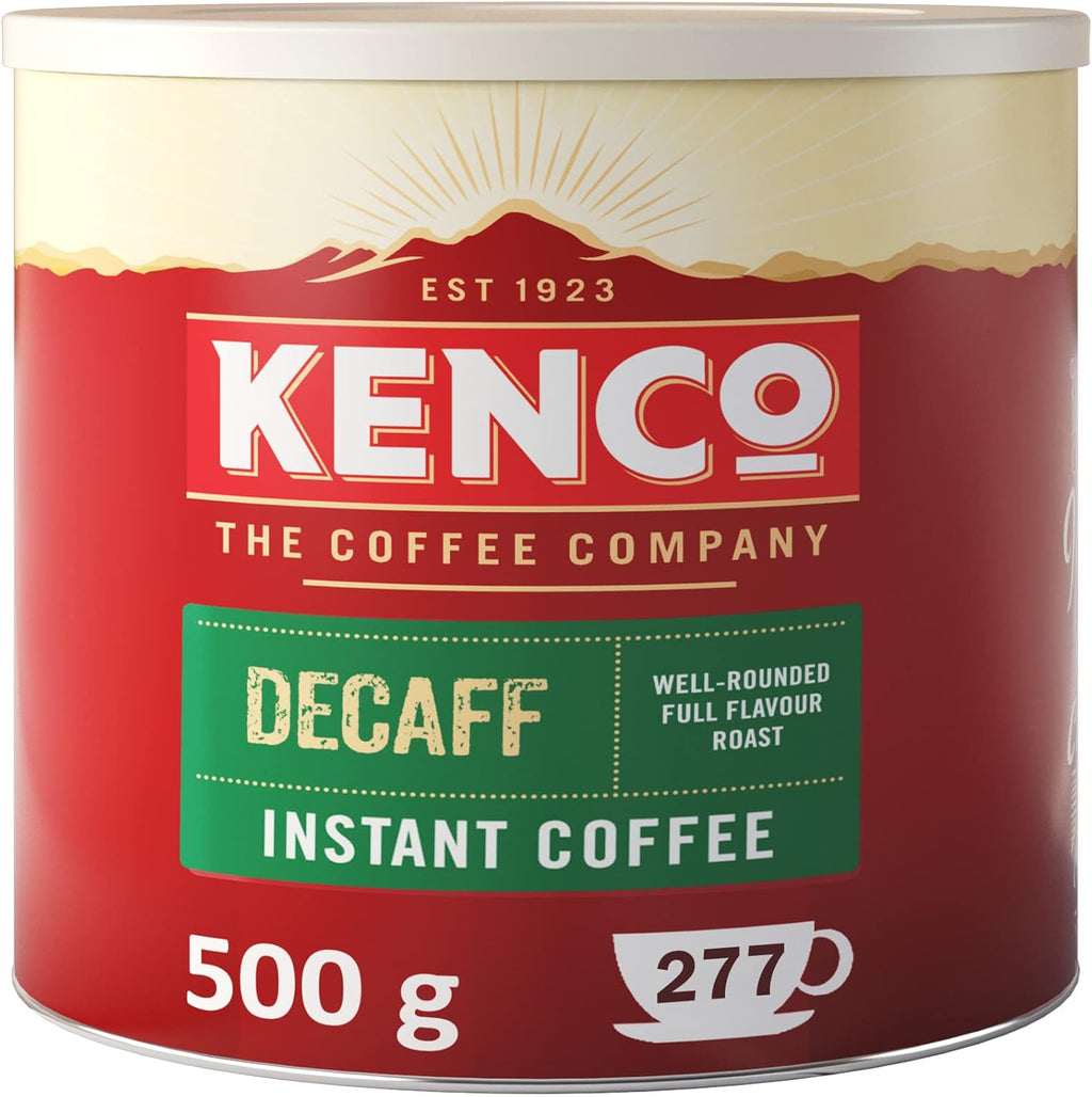 Kenco Decaf Instant Coffee 500g Tin