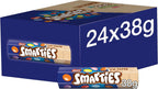 Smarties Milk Chocolate Tubes 24 Pack (38g Each)