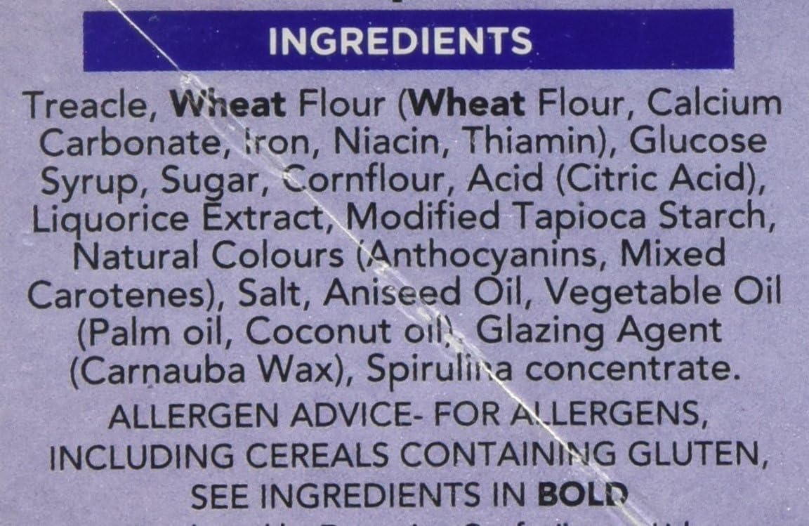 Barratt Liquorice Wands 1.5 kg , (Total 75 units)