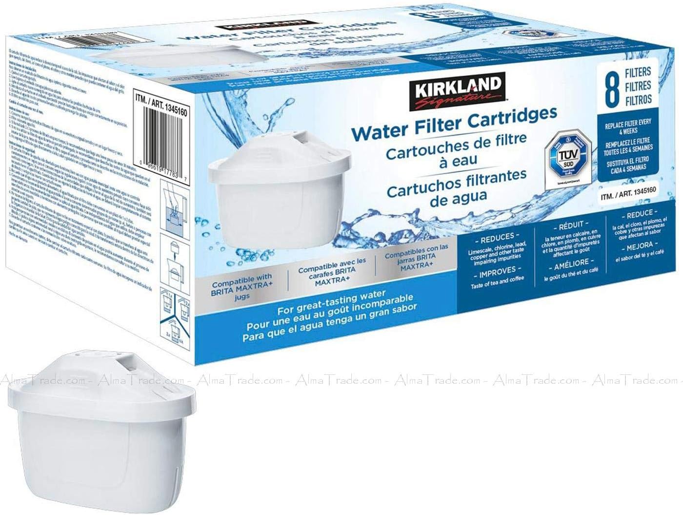 Kirkland Signature Water Filters, Plasti, Plastic