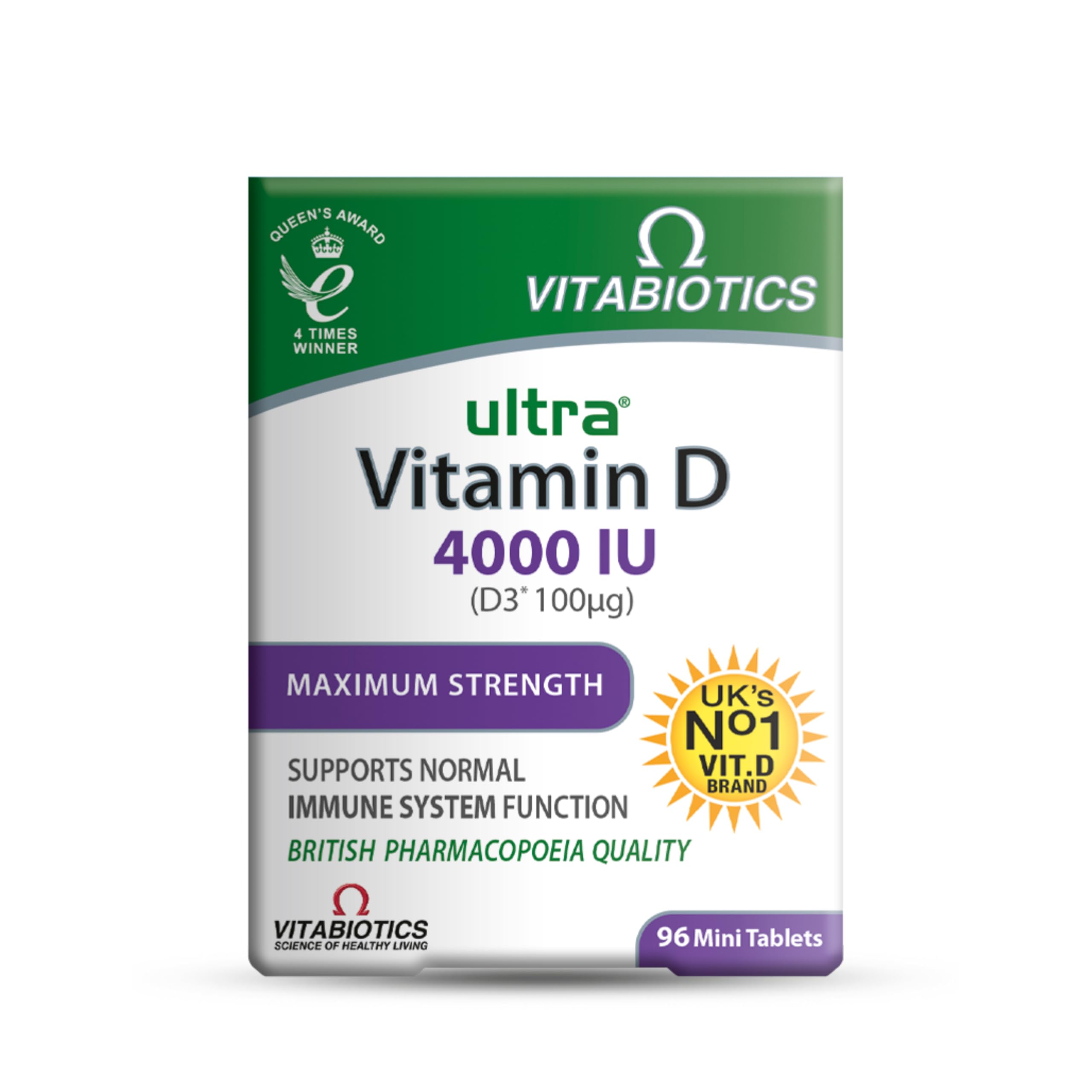 Vitabiotics Ultra Vitamin D Tablets